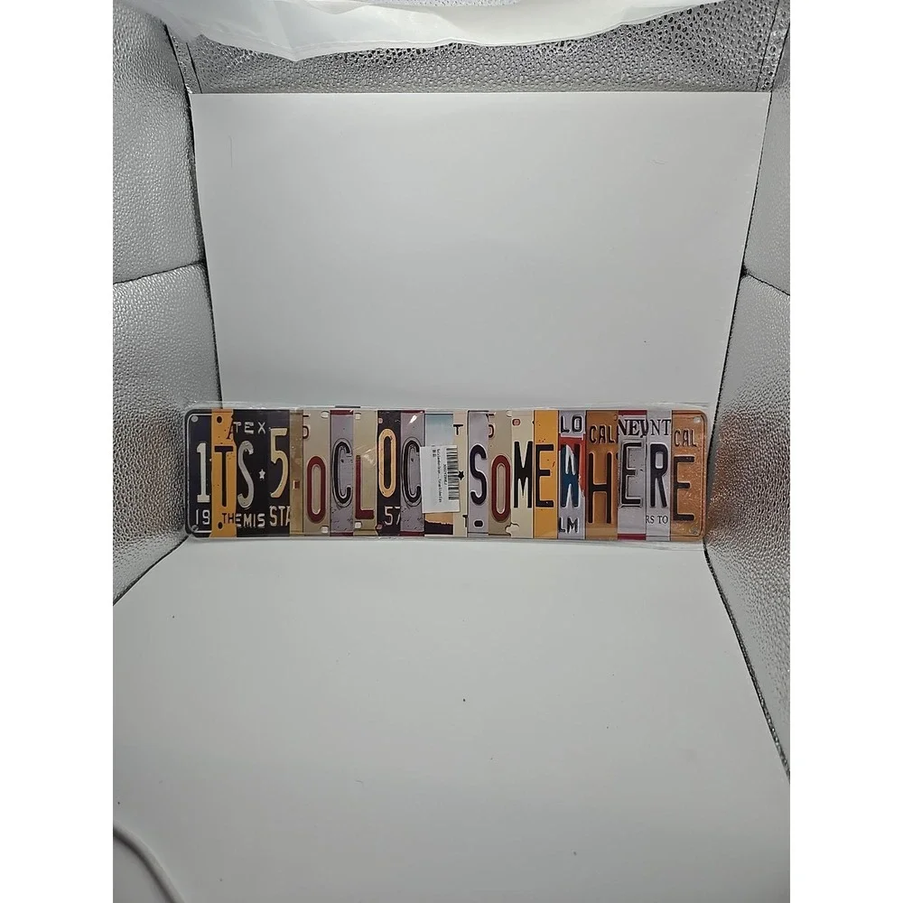 Its 5 O'clock Somewhere Sign Bar Signs For Home Bar Decor Funny Outdoor Bar Meta
